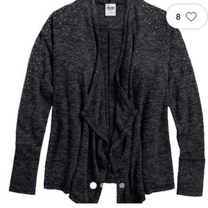 Harley Davison Studded Cardigan